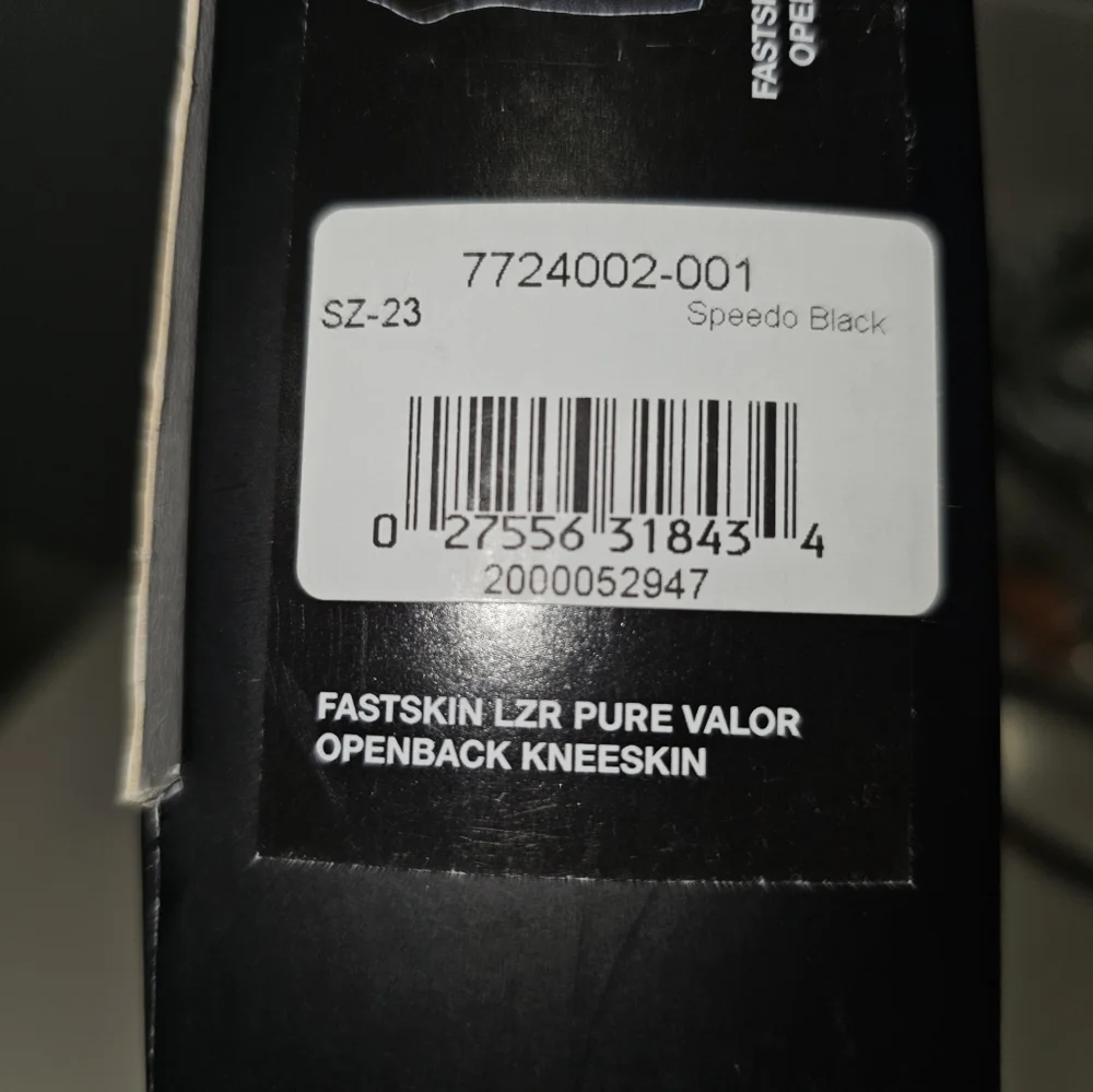 Speedo Women's Size 23 Fastskin LZR Pure Valor Black Tech Suit - Picture 10 of 10